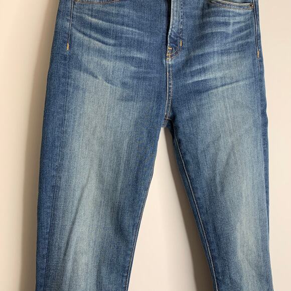 Veronica Beard Danni High-Rise-Kick-Flare Blue Jean Apollo Womens 25/0 - Picture 5 of 16